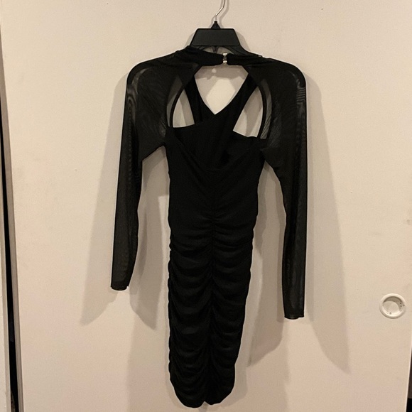 Club L London Black Long Sleeve Dress - Picture 5 of 10